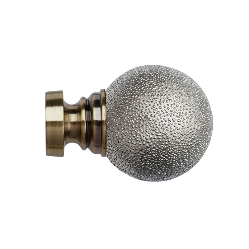 Poles Apart 28.96cm Finial, Antique Brass