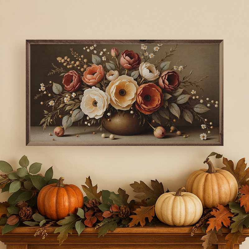 Large Autumn Bouquet, 18" H x 36" W