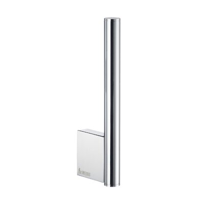 Air Spare Wall Mounted Toilet Paper Holder in Polished Chrome -  Smedbo, AK320