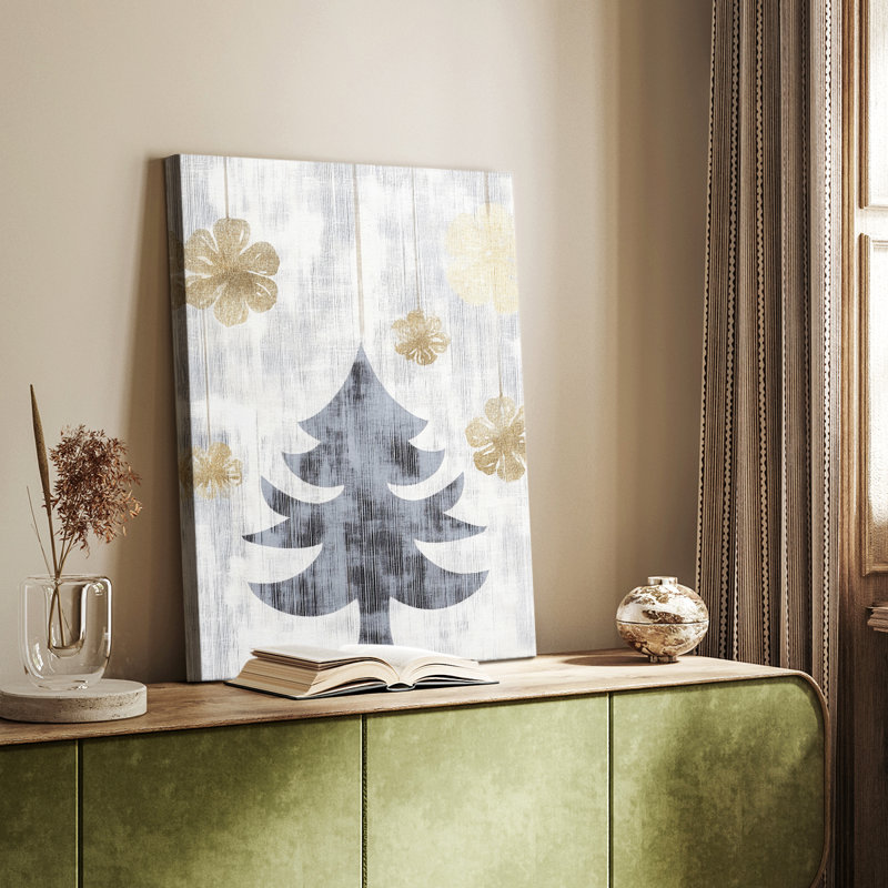 Art de Noël des Fêtes de Noël - galerie sur mesure Cavas, H 18 po x l 12 po