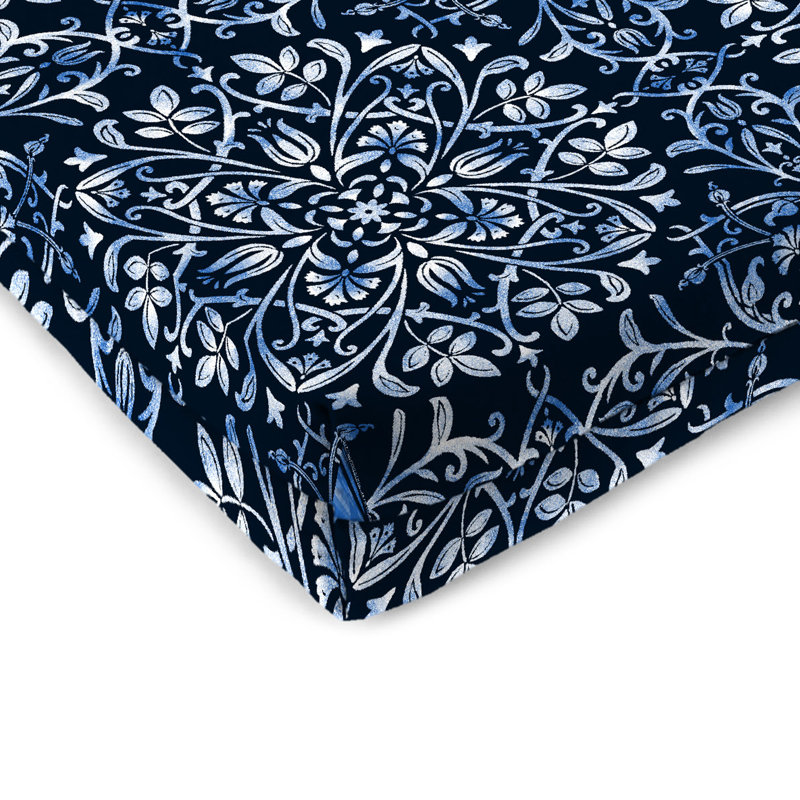 Outdoor Seat/Back Cushion, Dresden Midnight