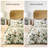 Farmhouse / Country Cotton Sateen Floral Duvet Cover-378918816