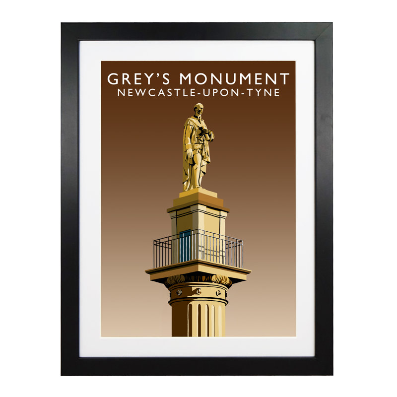 Richard O'Neil - Print, 43.5 cm H x 33.5 cm W x 2.2 cm D, Black Wood Frame