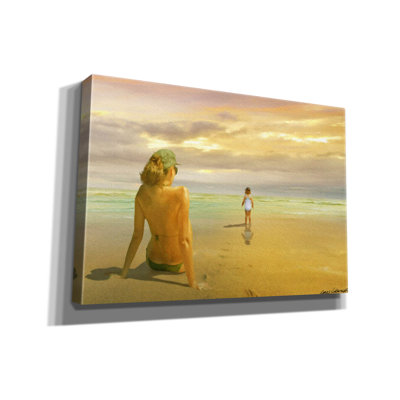 'Mother & Daughter' by Carlos Casamayor Canvas Wall Art
