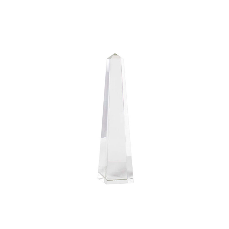 Crystal Obelisk Mini, 17.5" H x 4" W x 4" D