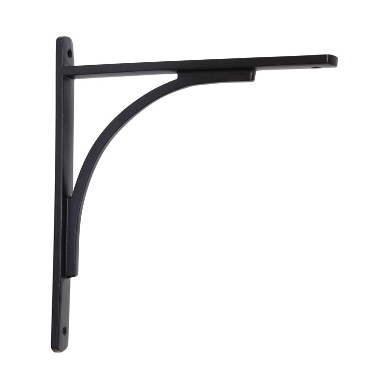 Iron Shelf Bracket, Black