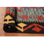 Tapis oriental kilim treillis plat tissé à plat 10 x 13