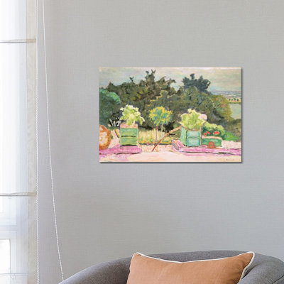 The Terrace At Vernonnet, 1913 by Pierre Bonnard - Wrapped Canvas Gallery-Wrapped Canvas Giclée