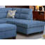 Upholstered L-Shaped Sectional Left Hand Facing