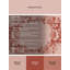 Tapis rose moelleux et moelleux à motif abstrait moderne et contemporain Valentines Esquibel-626319797