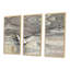 Natural Earth Tone - ensemble d'art mural moderne et contemporain sur toile, encadré de 3