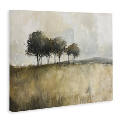 Toile Earthy Woodland Trees, conception de Mona Grace