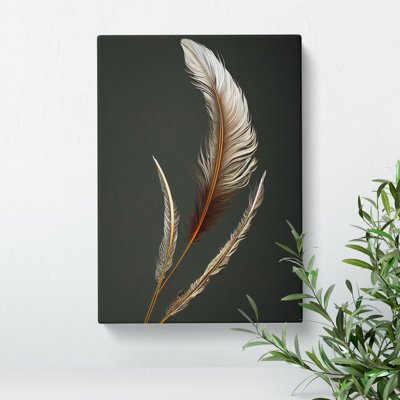 Angel Feathers - Wrapped Canvas Print