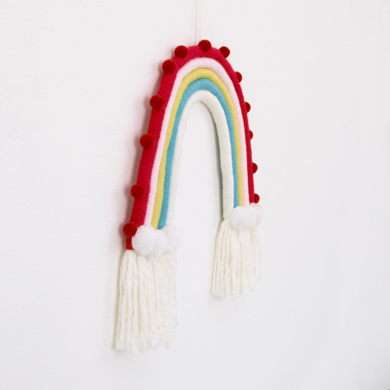 Nojo Rainbow Tapestry Yarn 3D Wall Decor