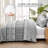 Set of 3 Boho Bohemian Quilt Set Lightweight Reversible Microfiber Bedspread Coverlet All Season Bed Decor-122256985-122256998