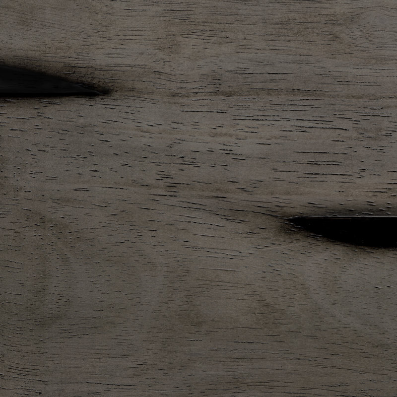 2 chaises à hauteur de comptoir, blanc gris, bois d'hévéa massif, pivotant à 360 degrés, dossier à lattes verticales, gris rustique Spiritualité de la salle à manger - bois, pivotant dans la pièce