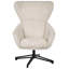 Femi Upholstered Swivel Armchair-18274650