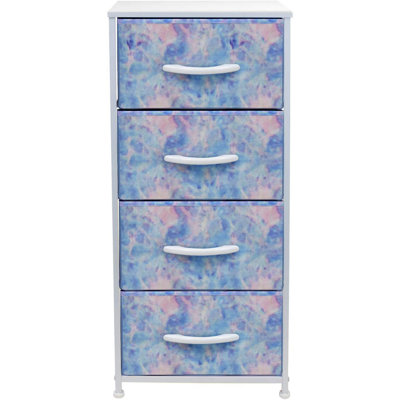 Commode 4 tiroirs - Teinture Tie Dye