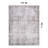 Griffey Machine Washable Ivory/Gray Non-Slip Backing Area Rug-1755361020