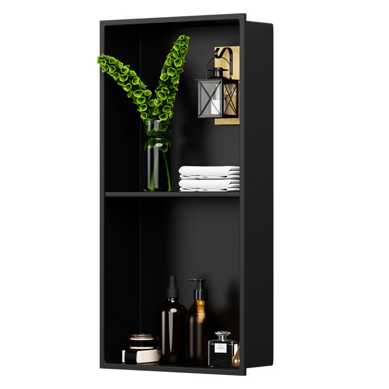 D Shampoo - Soap Standard Double Niche, Matte Black