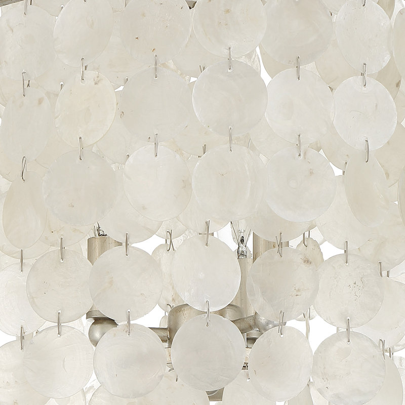 Plafonnier encastré 3 lumières Concord, Argent antique