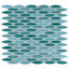 Pescado 1" x 2" Porcelain Mosaic Wall & Floor Tile-36953566