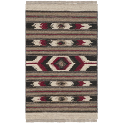Ralph Lauren Quiet Path Wool Geometric Rug