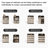  Alfreida 125.96" Modular Combination Sideboard