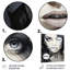«Black and White Marble Woman Beauty II - Abstract Portraits», art mural en métal-210298710