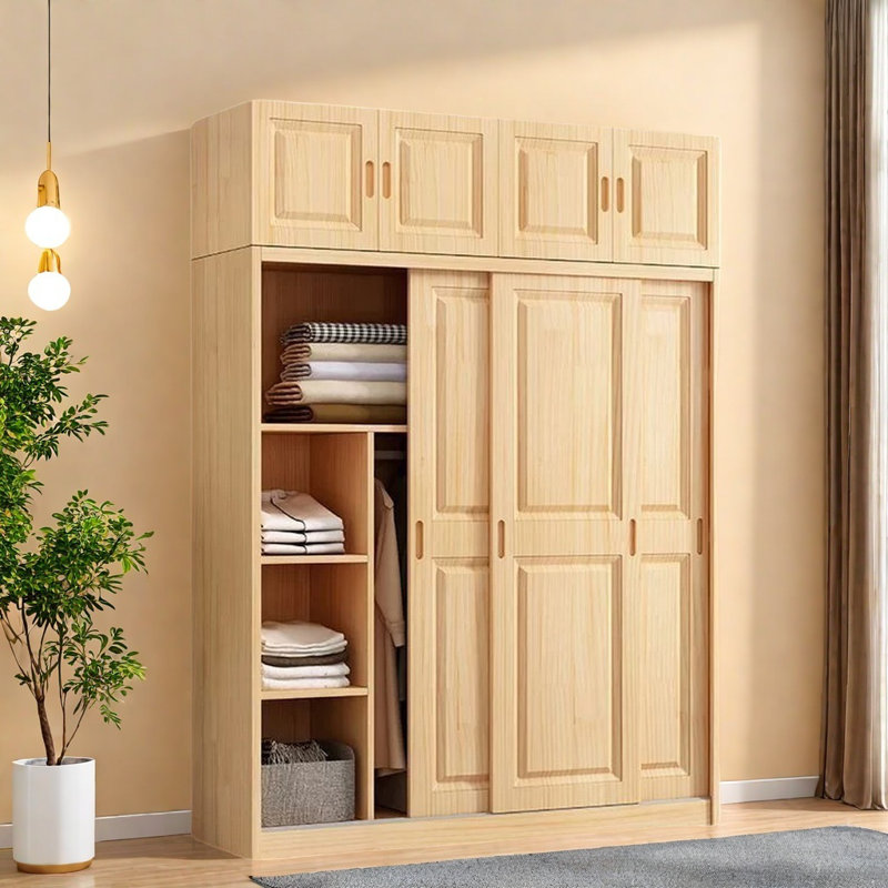 Garde-robe simple et pratique, H 94,49 po x l 70,87 po x P 22,83 po