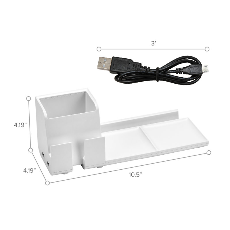 Support pour téléphone, Blanc