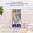 ECR4Kids 2-Section Coat Locker with Bench and Cubby Storage, Classroom Furniture-104694845