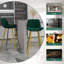 Ensemble de 2 tabourets de bar 26 po Green-986856472-1003511800