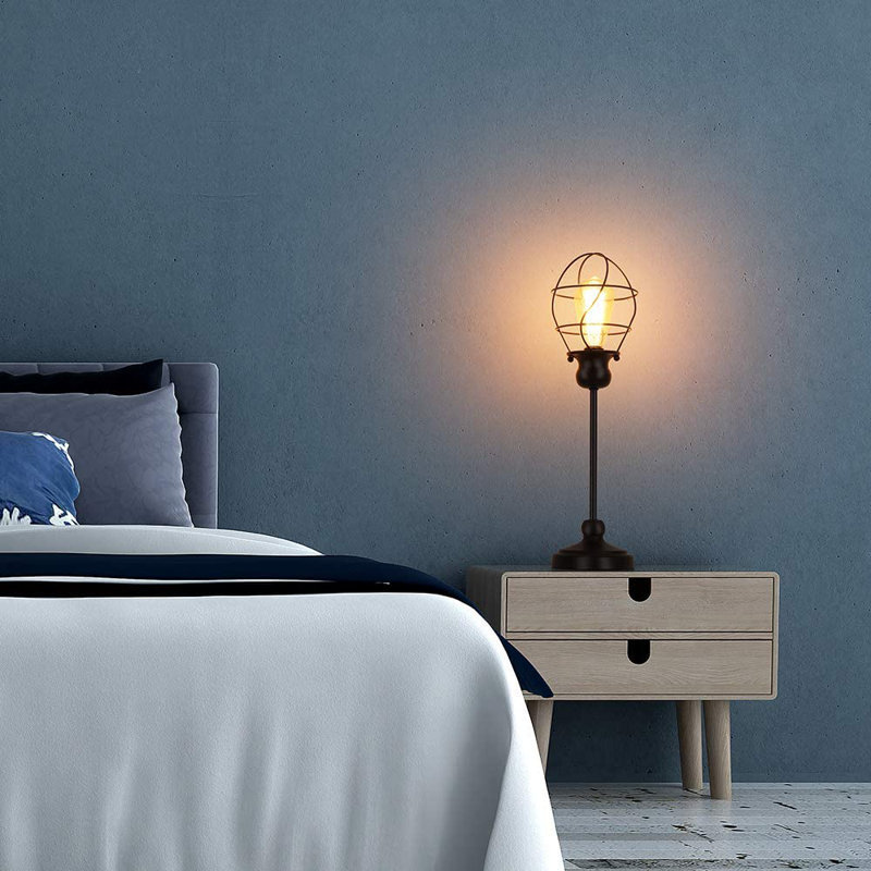 Lampe de bureau noire 19,4 po Eckhart