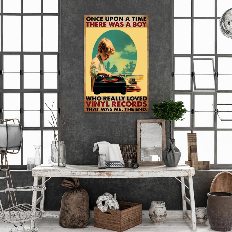 Impression sur toile, "A Boy Who Really Lived" - 1 pièce, H 14 po x l 11 po x P 1,25 po