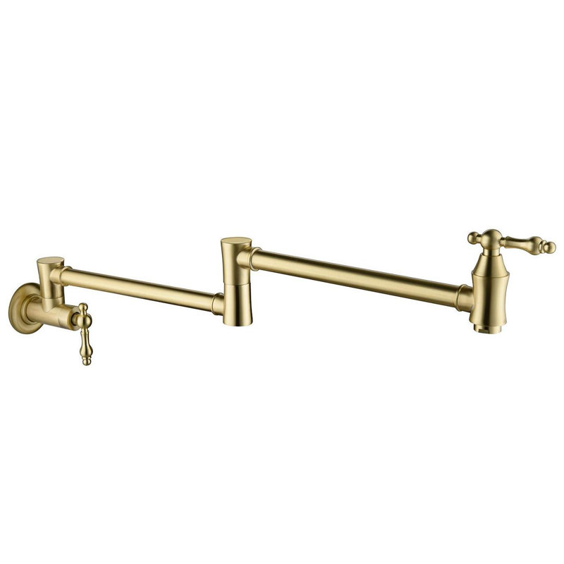 KISRAIS Kitchen Faucet, Gold