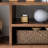 Simple modern black walnut bookcase
