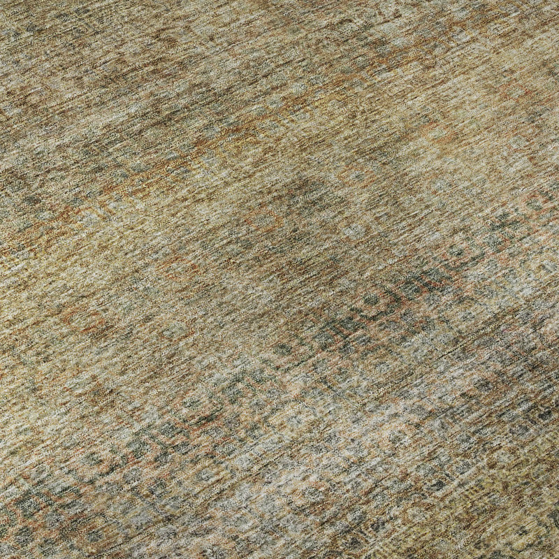 Premium Machine Washable Lyndhurst AMF1174 Stripes Rug, Rectangle 5' x 7'6"