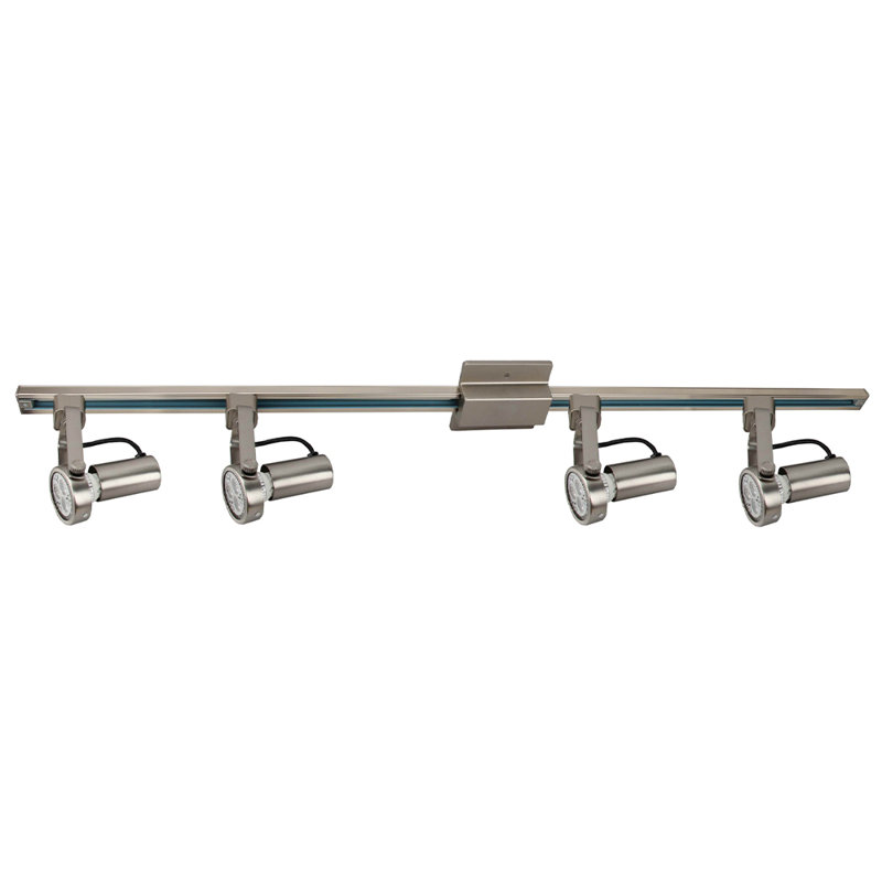 48.25'' 4 -Light Track Track Kit with Dimmable and Adjustable Head