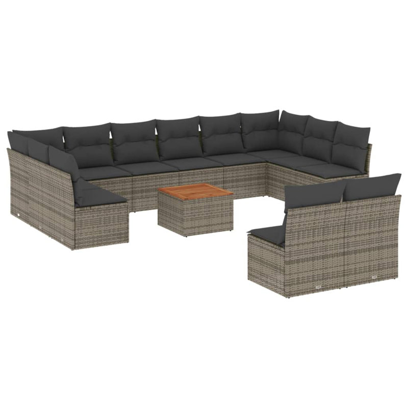 Ensemble de canapé de jardin Vidaxl