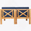 Ensemble de conversation modulaire avec canapé et coussins 5 pièces