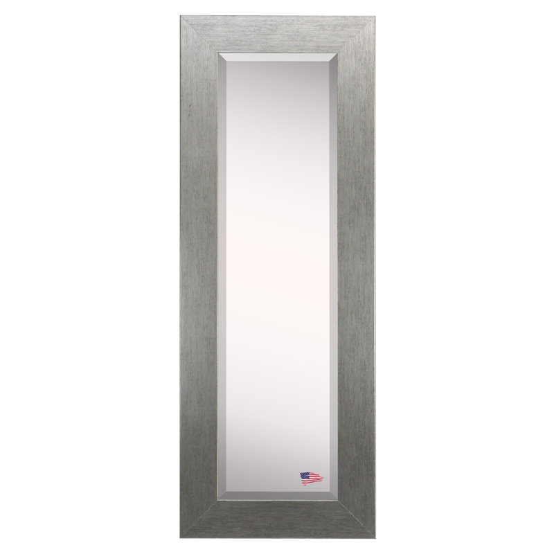 Conah Wood Flat Mirror, 59.5" H x 20.5" W