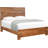 Live Edge Solid Wood Panel Bed-1538032639