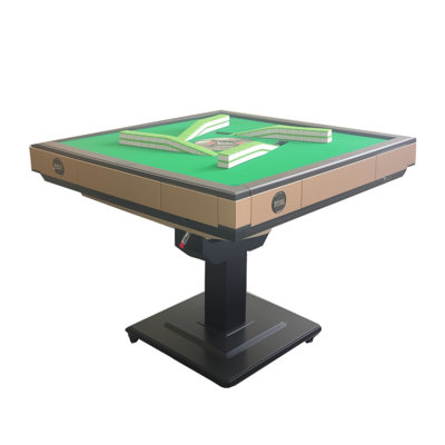 Automatic Mahjong Table: Quiet Shuffling, Usb Charging,Folding Electric Mahjong Table Two Sets Of 42Mm Mahjong Tiles Set, Suitable For Americans, Filipinos, Chinese（Easy To Install）