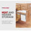 Poubelle escamotable en bois Rev-A-Shelf -93983903-93983902