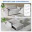 2 Seater Velvet Convertible, Sofa Bed