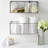 Deloatch Metal Wall Organizer with Wall Baskets-551776135-545162158