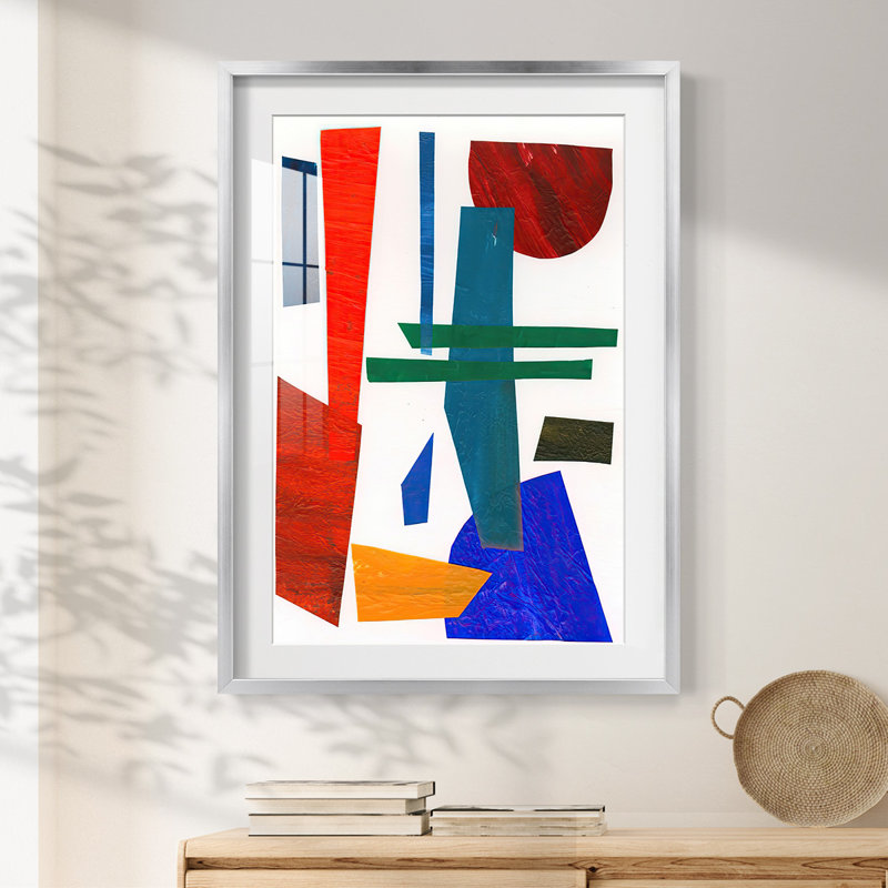 Colorful Shapes IV - Impression encadrée