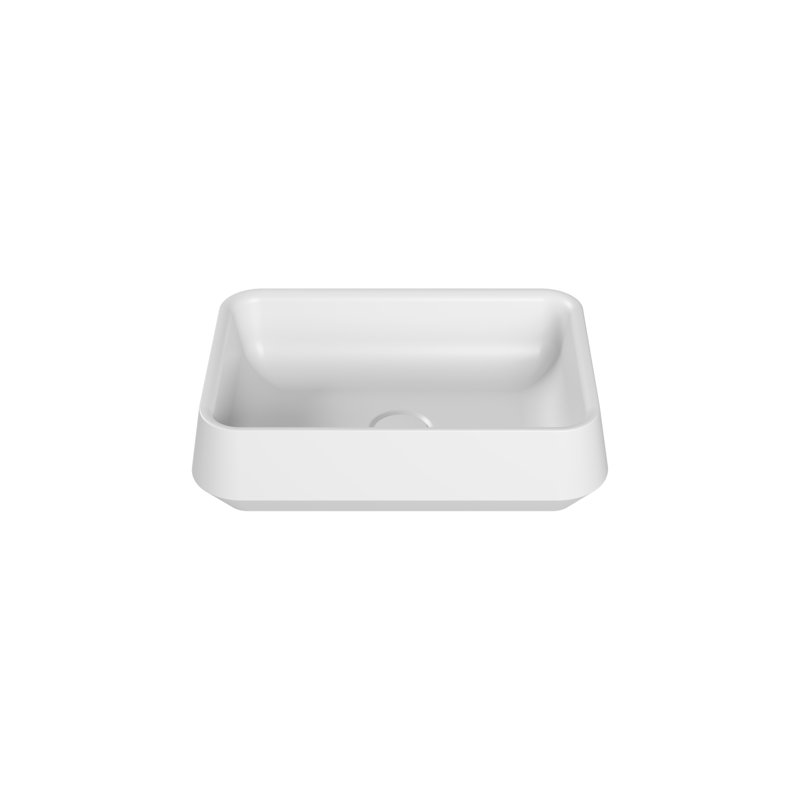 Acquabella Venet 2 Vessel Sink, Gloss White