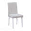 Ensemble de salle à manger 5 pièces en bois: table rectangulaire et 4 chaises rembourrées, décoration en cristal-278050985-278050981-278050978